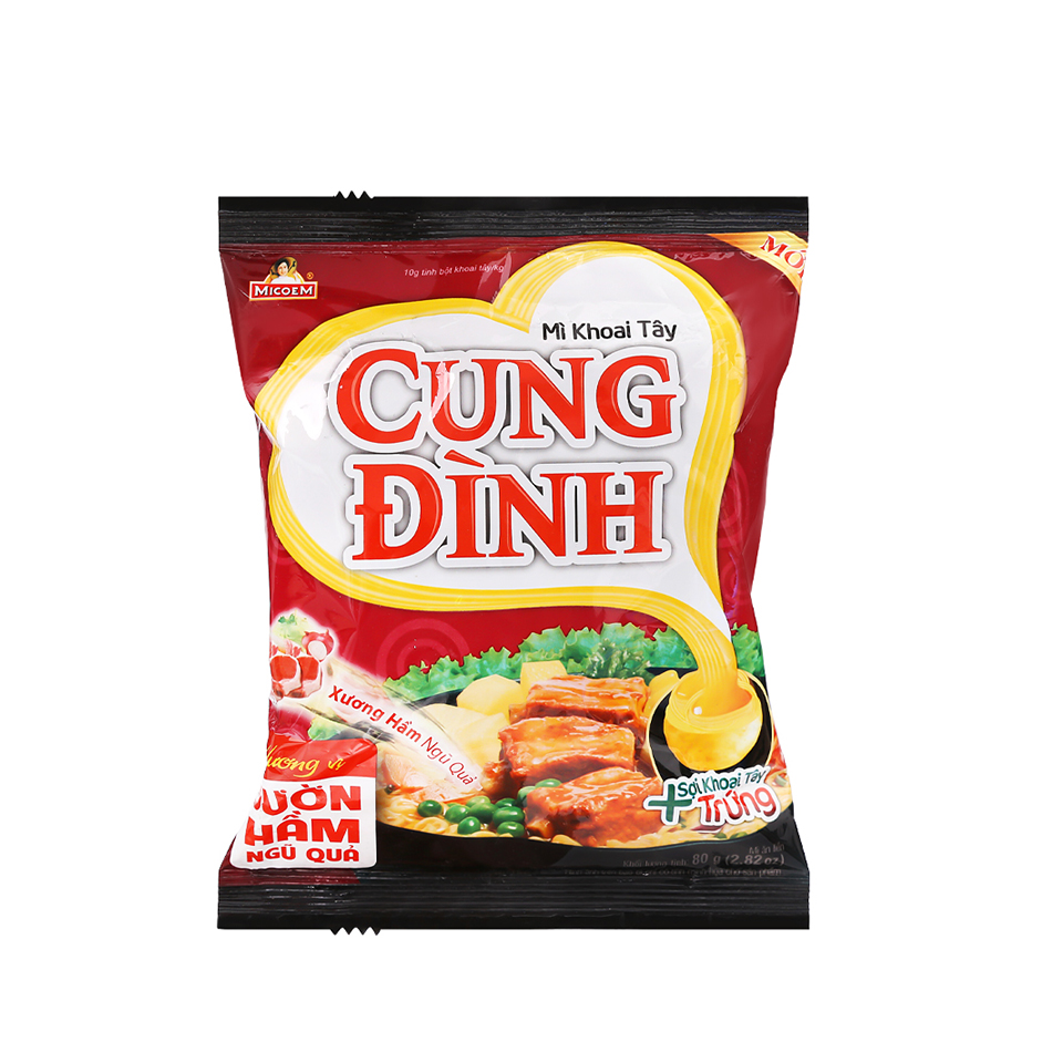 Mì Tôm Cung Đình 80gr
